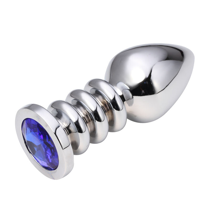 Anal Butt Plug Jewels Base Stainless Steel | 2EO.World - 2EO.World
