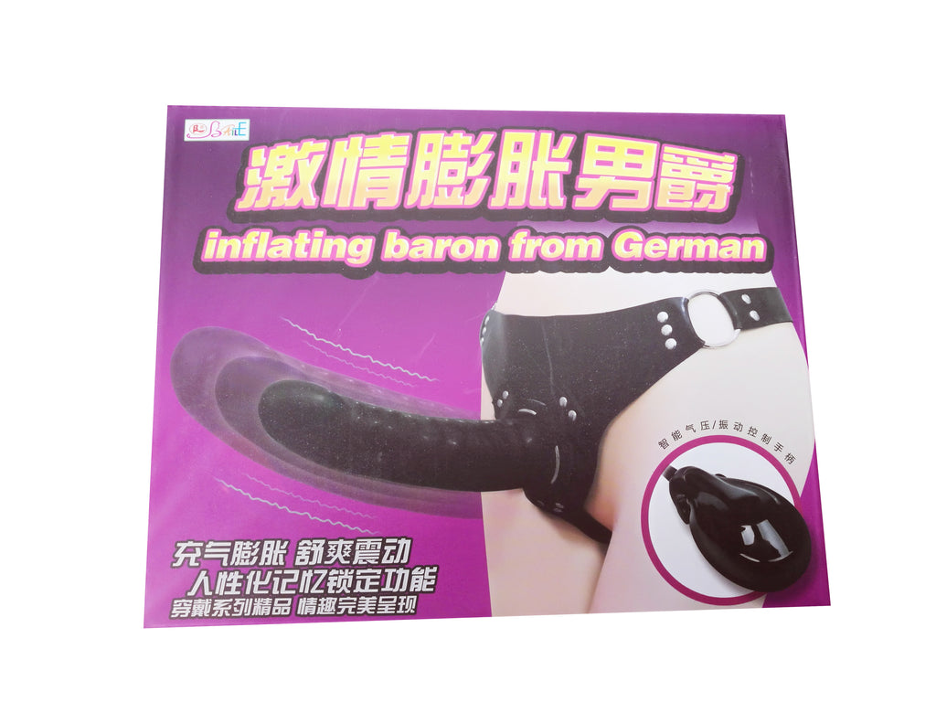 Strap-on Dildo Harness Inflating Vacum Pump Baile | 2EO.World - 2EO.World