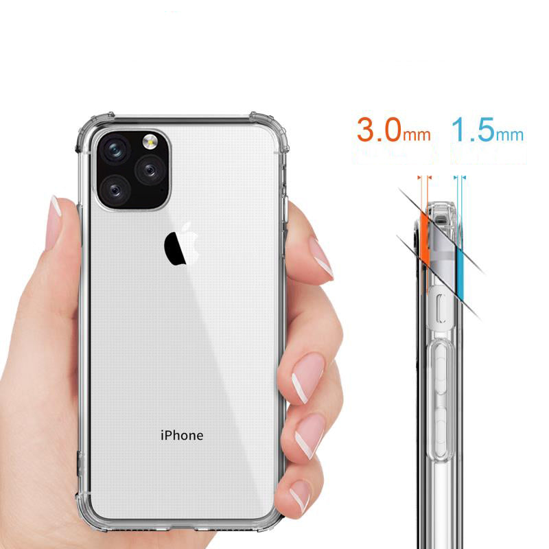 iPhone 11 / Pro / Max Heavy Duty Protection Case Four Corner Strengthe ...