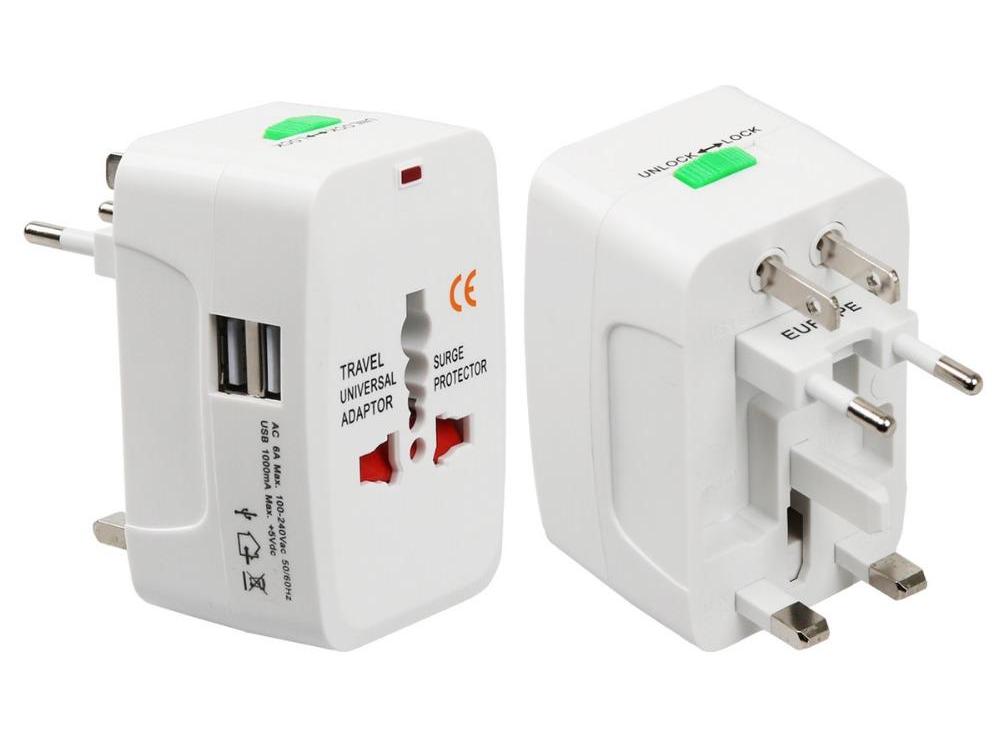 Electric Power Socket Travel Adapter International USB Converter EU UK US AU | 2EO.World - 2EO.World