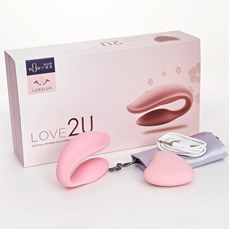 Vibrator Luxury Remote Control Clitoral & G Spot Rechargeable | 2EO.World - 2EO.World