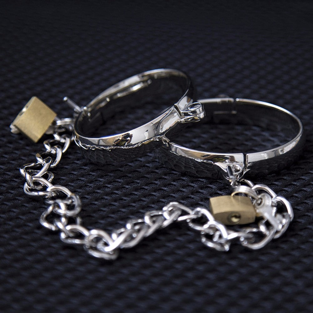 Bondage Handcuffs Luxury Design The Best Equipment of Stainless Steel | 2EO.World - 2EO.World