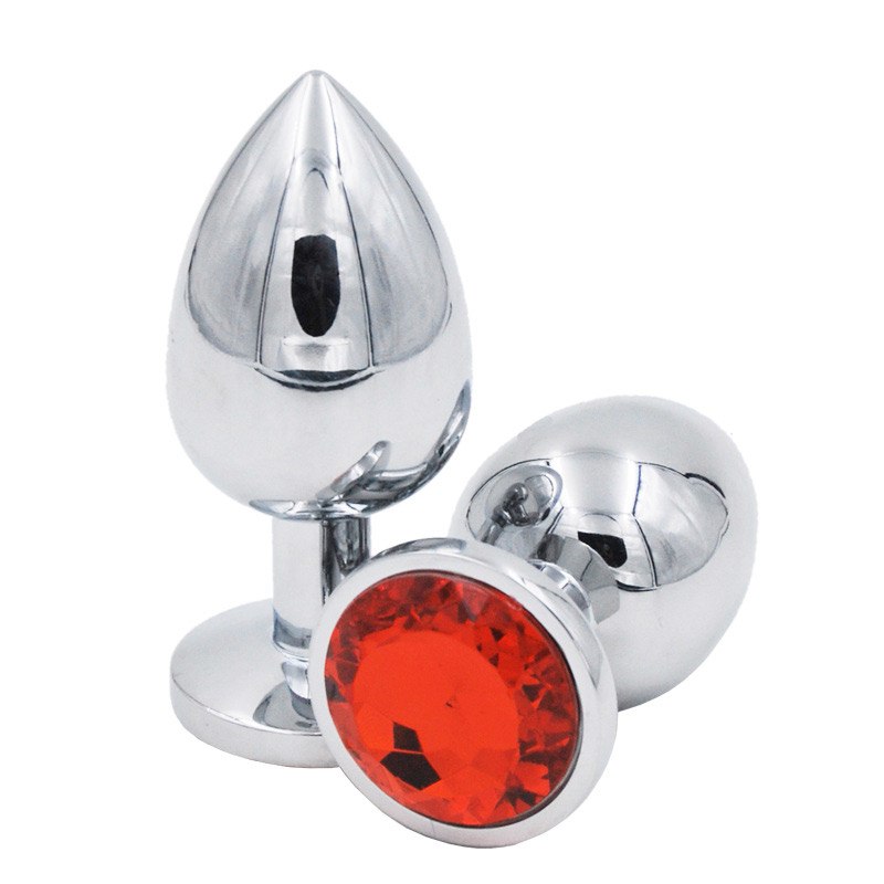 Anal Butt Plug Crystal Jewelry Stainless Steel G-Spot | 2EO.World - 2EO.World
