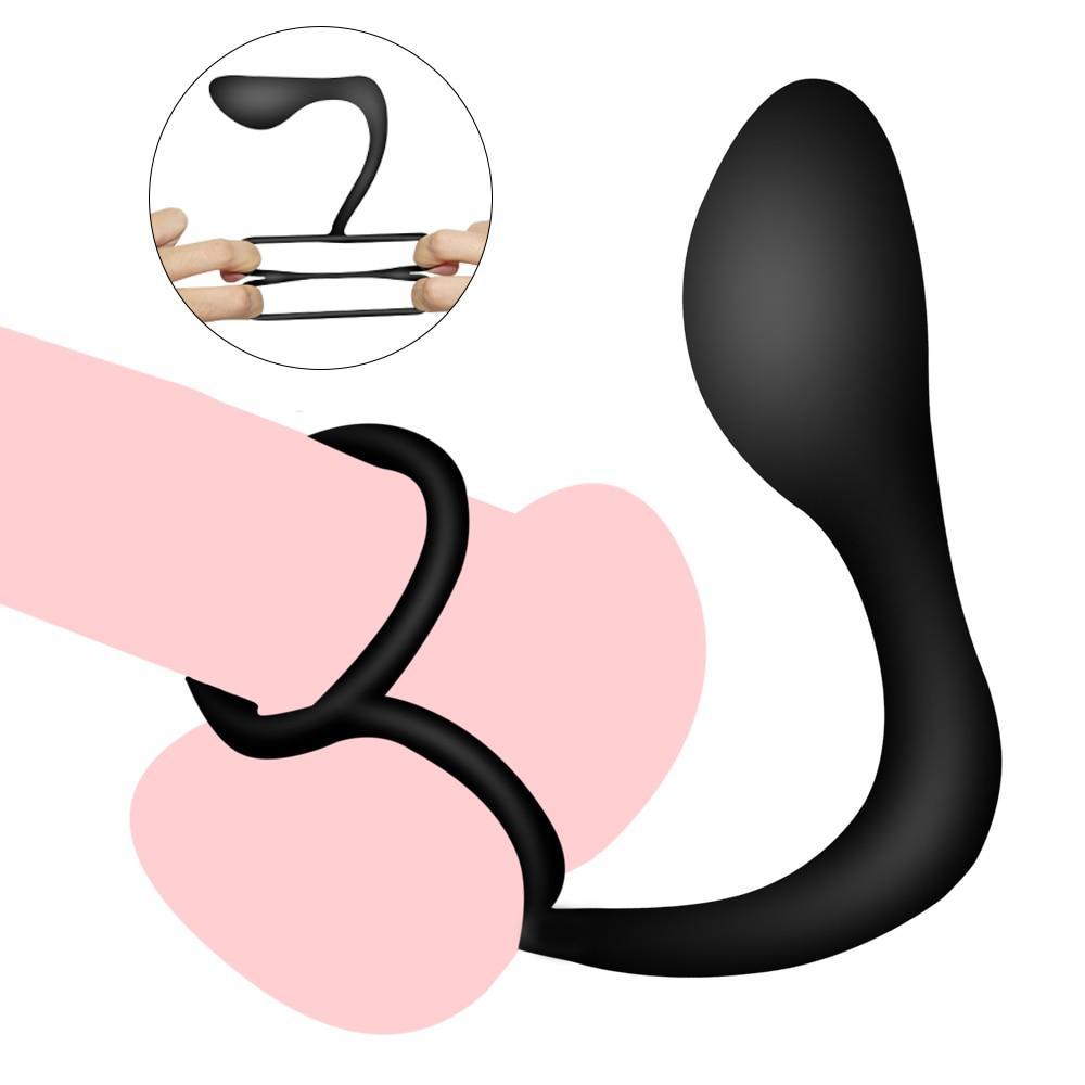 Anal Butt Plug Prostate Massage Silicone Fantasy Double | 2EO.World - 2EO.World