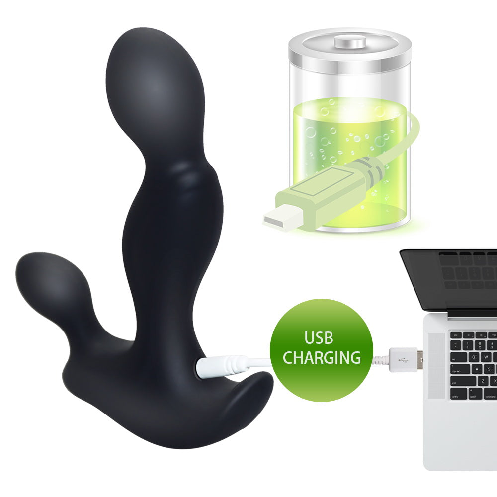 Anal Butt Plug Prostate G-Spot USB Rechargeable 7 Speeds Mode | 2EO.World - 2EO.World