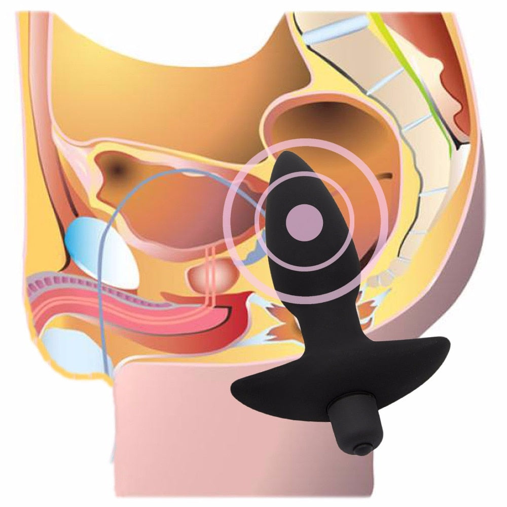 Anal Butt Plug 10 Speeds Vibration G-Spot Clitoris Prostate | 2EO.World - 2EO.World