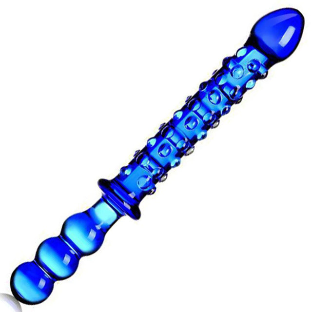 Glass Dildo Crystal with Awesome Design Massager of 3 Variants | 2EO.World - 2EO.World