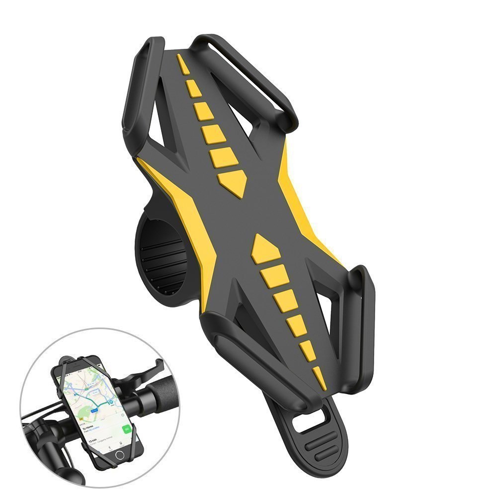 Phone Holder Anti-Slip Silicone Bicycle Bike Motorcycle Handlebar MTB Stand Mount | 2EO.World - 2EO.World