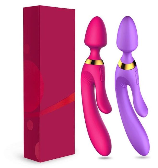 Vibrator G-Spot Clitoris Anal Dildo Vaginal Rechargeable | 2EO.World - 2EO.World