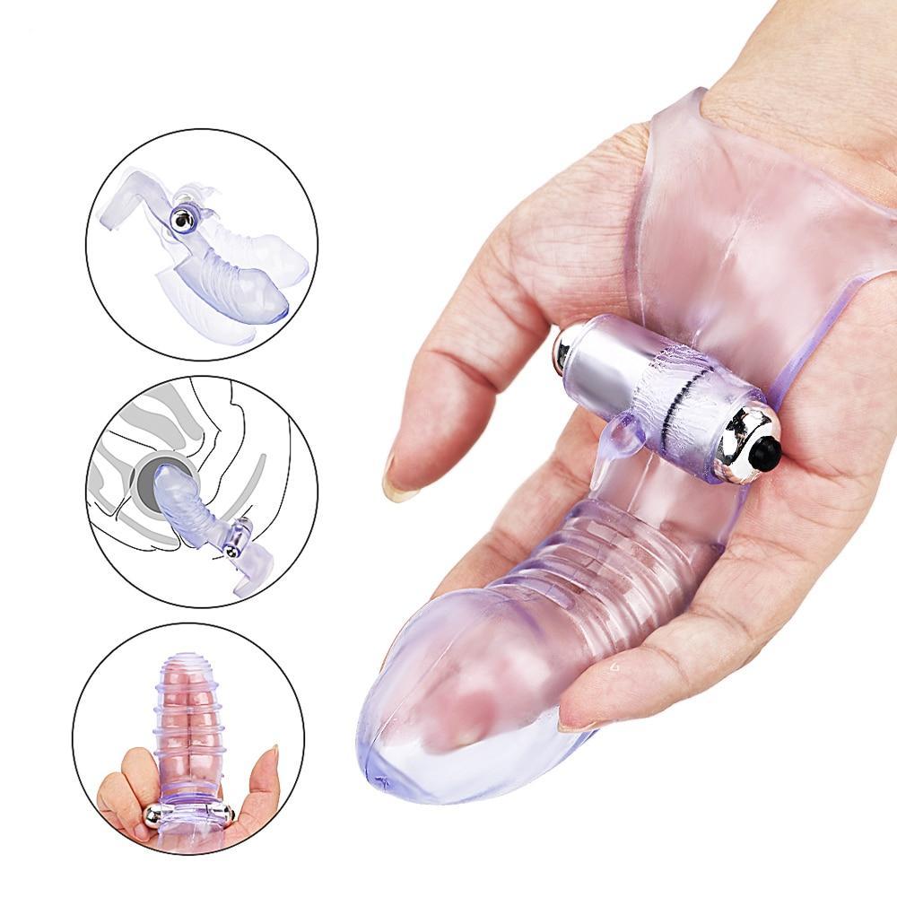 Vibrator Finger Sleeve Female Masturbator G-Spot Massage Clit Stimulate | 2EO.World - 2EO.World