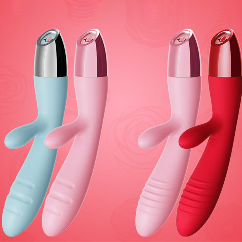 Vibrator G-Spot Dual Motor Vaginal Clitoris Stimulation USB Charging | 2EO.World - 2EO.World