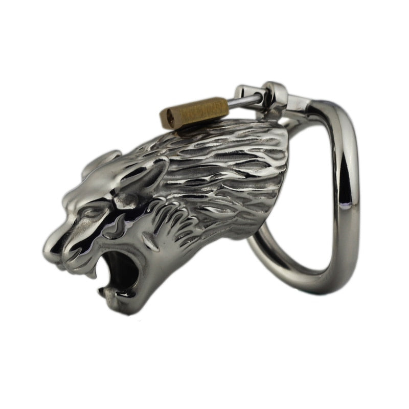 Chastity Device Deluxe Design Stainless Steel Cage Cock Lock 40 / 45 / 50mm | 2EO.World - 2EO.World