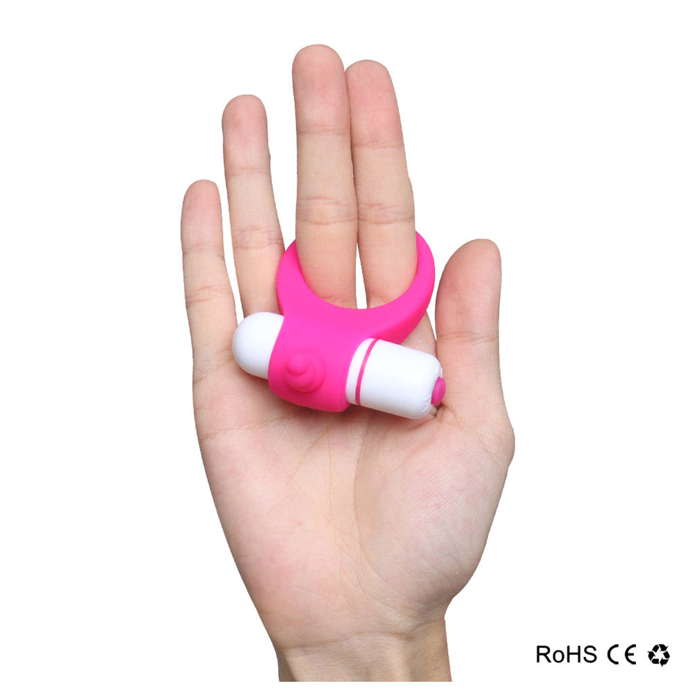 Cock Ring Medical Silicone Vibrating Stimulate Clitoris Waterproof | 2EO.World - 2EO.World